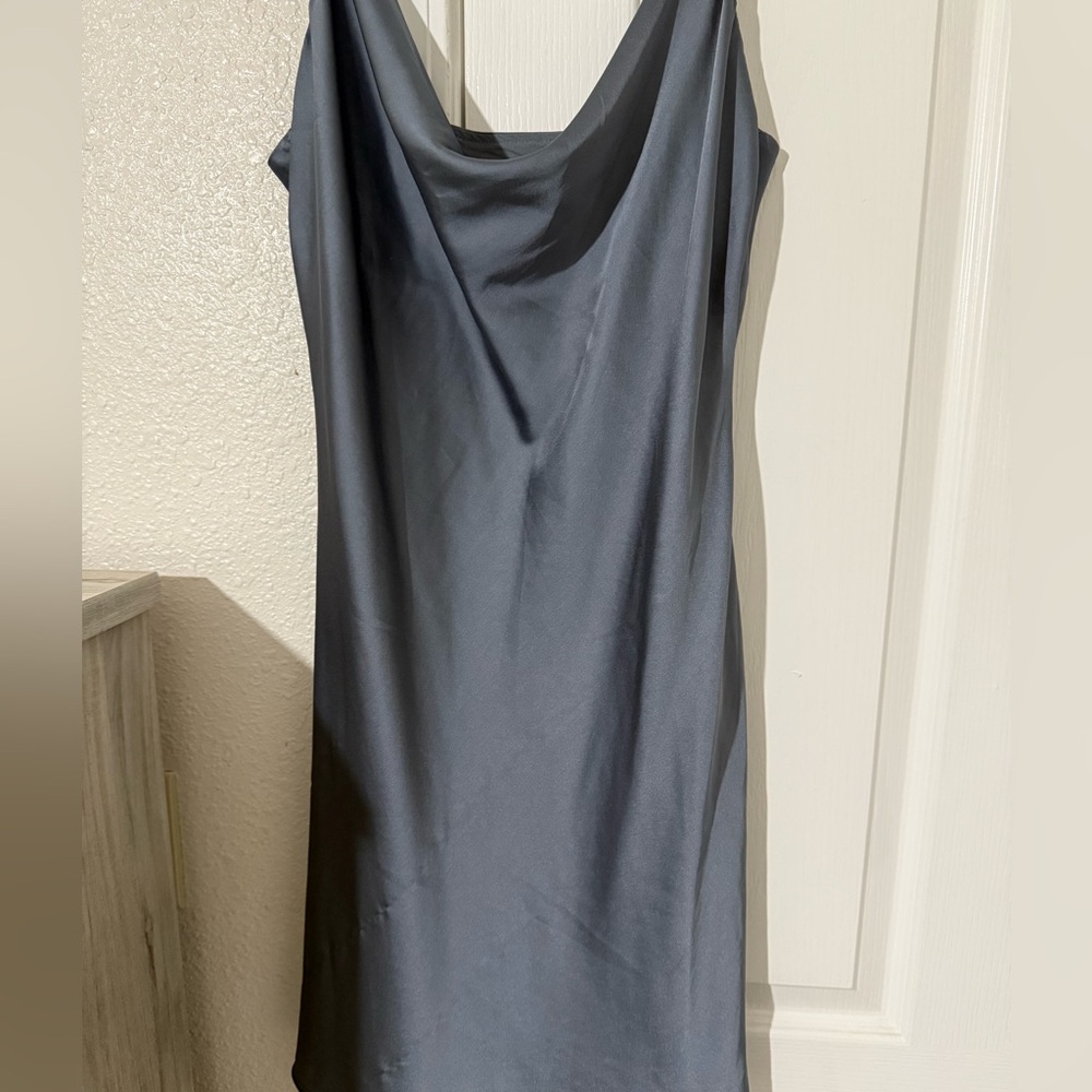 Hollister Charcoal Midi Dress